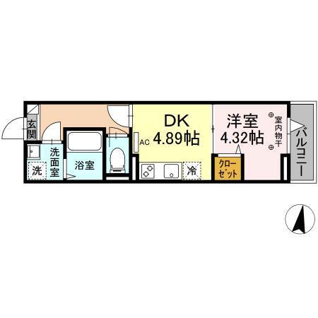 セレスティア白鷺（202） 間取り図画像