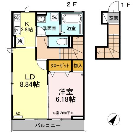 エトワール（201） 間取り図画像