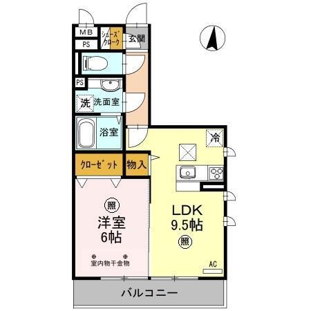 フェアリーシャトー（101） 間取り図画像