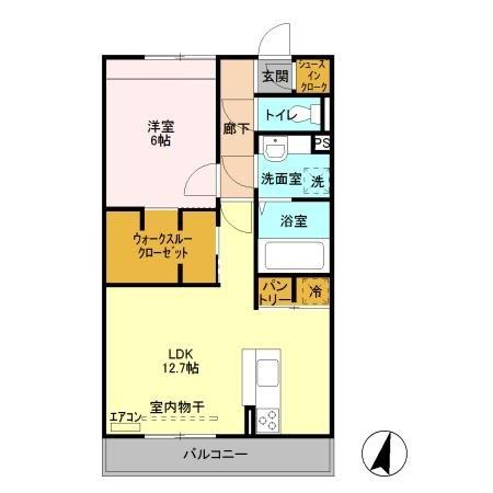 Ｍ's おおたか（305） 間取り図画像