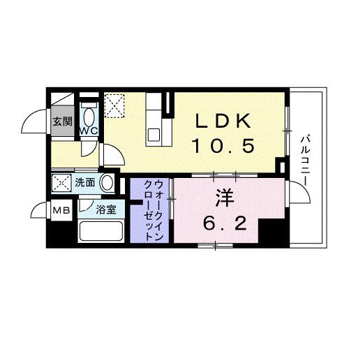 プレシャス（703） 間取り図画像