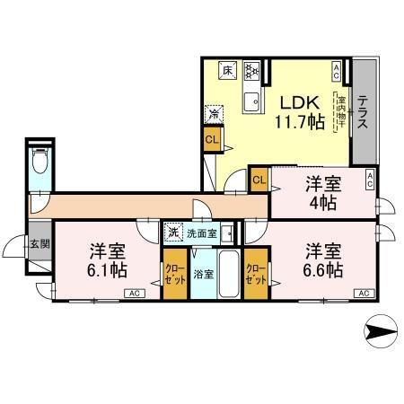  間取り図写真