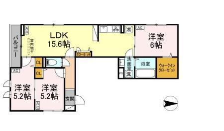  間取り図写真