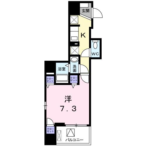 ベスティエ秋葉原（602） 間取り図画像