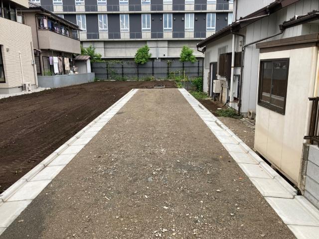 道路舗装前