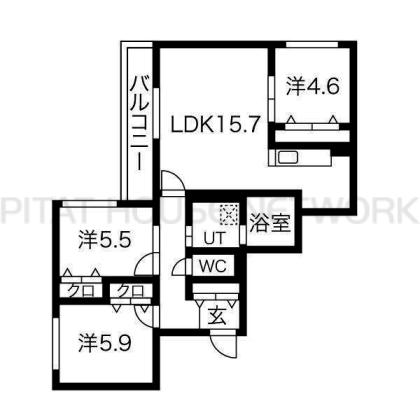  間取り図写真