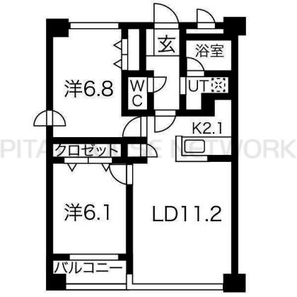 間取り図写真