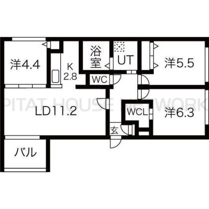  間取り図写真