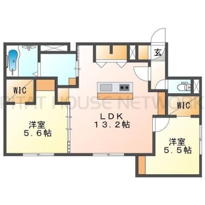  間取り図写真