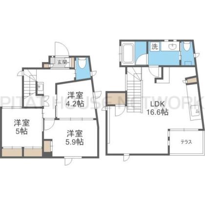  間取り図写真