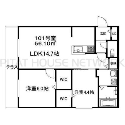  間取り図写真