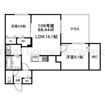  間取り図写真