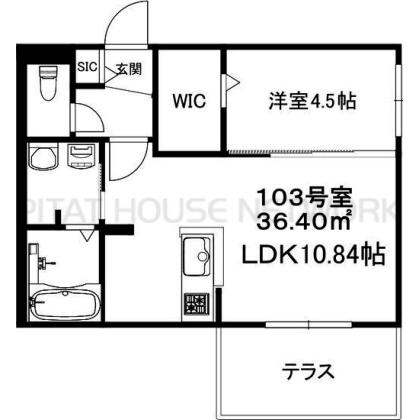  間取り図写真
