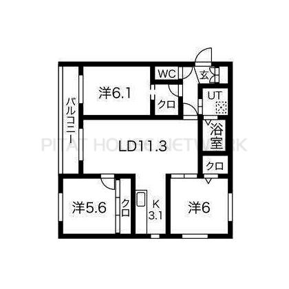  間取り図写真