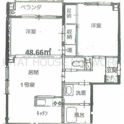  間取り図写真