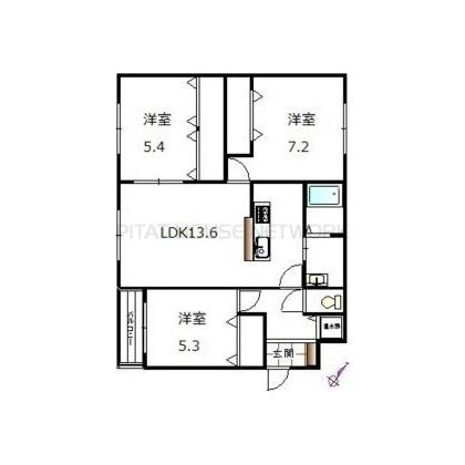  間取り図写真