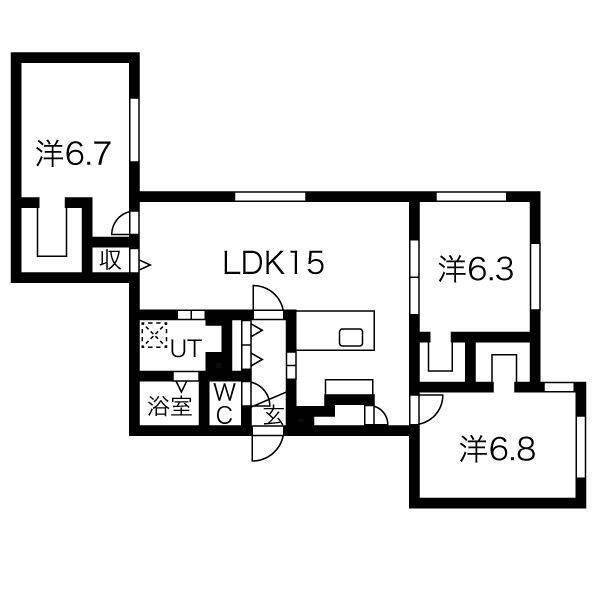  間取り図写真