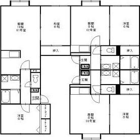  間取り図写真