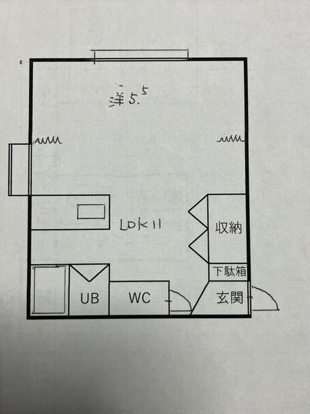  間取り図写真