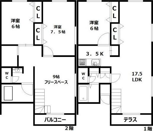  間取り図写真