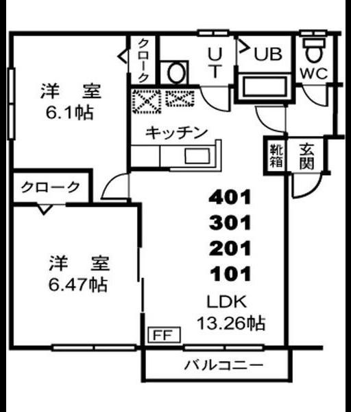  間取り図写真