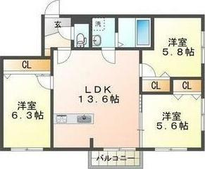  間取り図写真