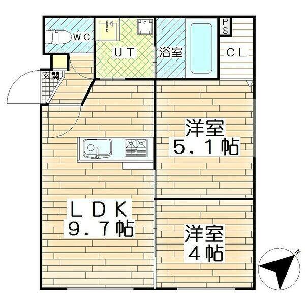  間取り図写真