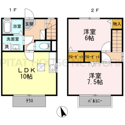  間取り図写真