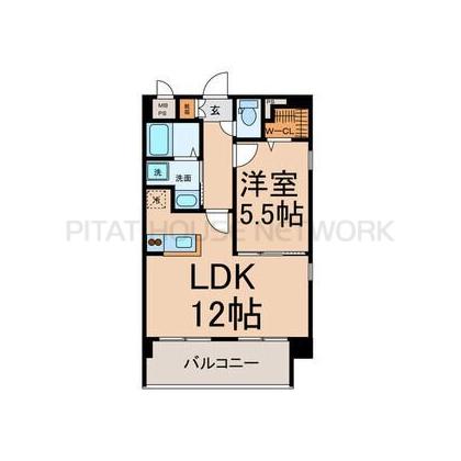 広々1LDK