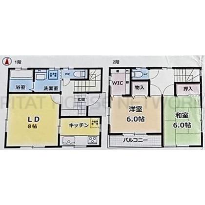  間取り図写真