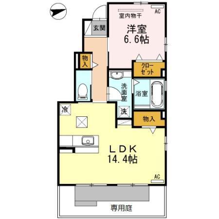 メゾン　エトワール（101） 間取り図画像
