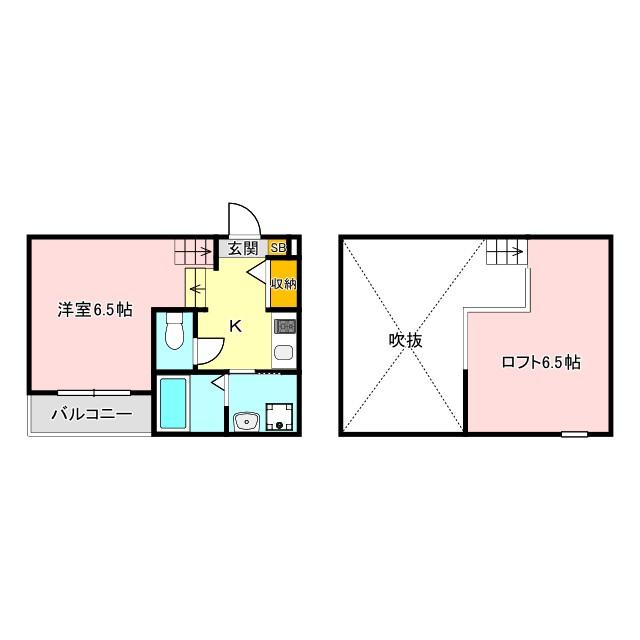 コンフォルタ杉村 間取り図画像