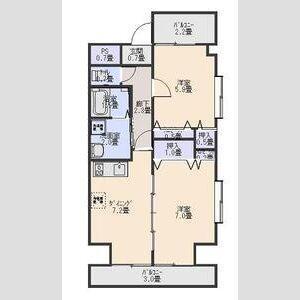 51.4㎡のお部屋