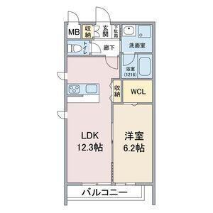 45㎡越えの1LDK