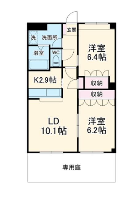 生活しやすい2LDK