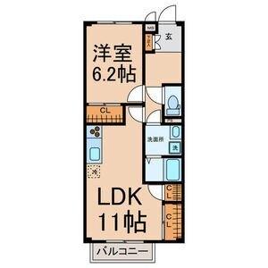 パストラルM（202） 間取り図画像