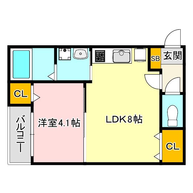 エンジェルケープ（202） 間取り図画像