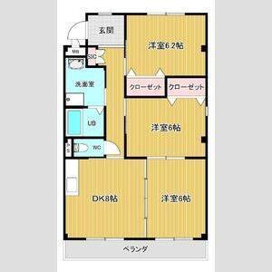 WAVE　HOUSE（101） 間取り図画像