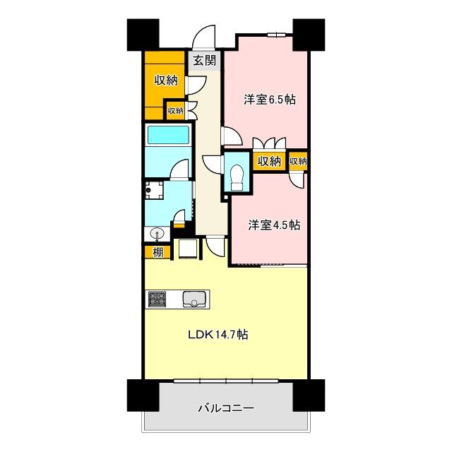 ザ・プラセシオン名古屋駅（902） 間取り図画像