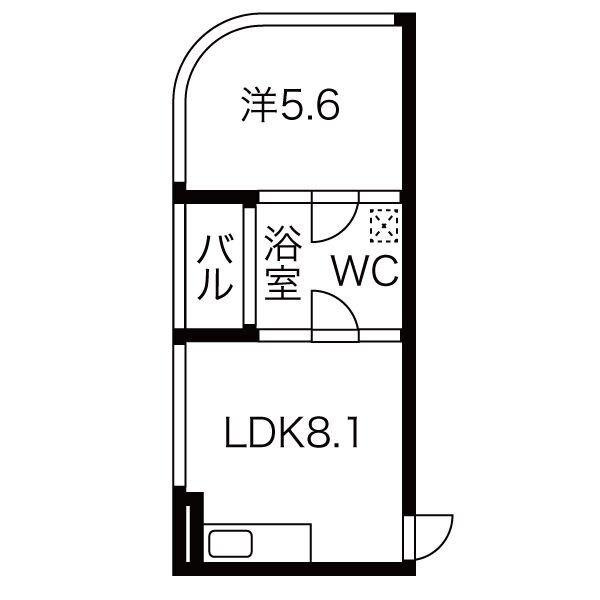 BAUWERK（205） 間取り図画像