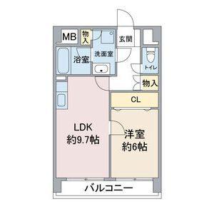 レージュ高道（403） 間取り図画像