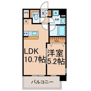 プレミアム浅間町（401） 間取り図画像