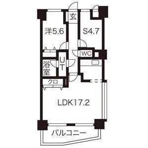 グリーンハイツ庄内通（400） 間取り図画像