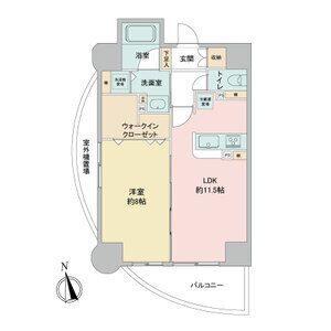 さくらHillsリバーサイドEAST（606） 間取り図画像