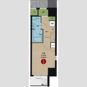 エルザビル名古屋駅前（1201） 間取り図画像