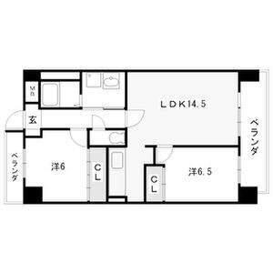 プランドール笠取（303） 間取り図画像