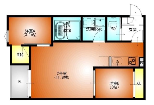 REGALEST名駅西（302） 間取り図画像