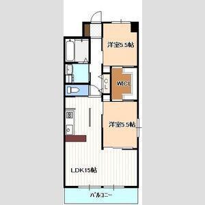 ルクール（402） 間取り図画像