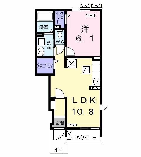 セレノ（103） 間取り図画像