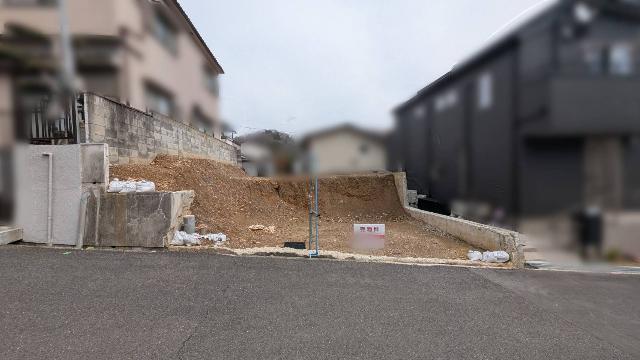 安岡寺町　建築条件無し売土地